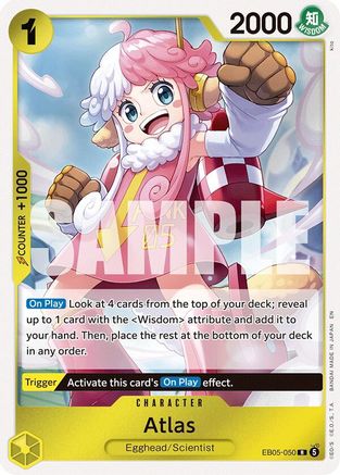 Atlas (EB05-050) - Extra Booster: One Piece Heroine's Edition Vol. 2 Foil