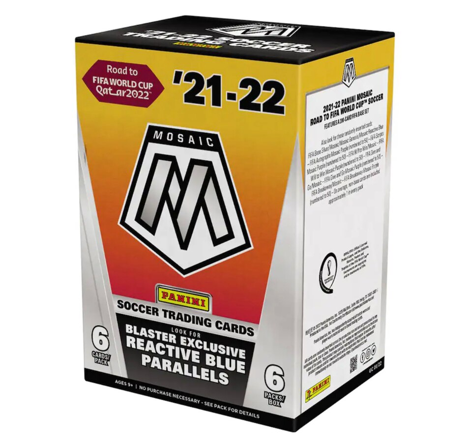 2021-22 Panini Mosaic Road to World Cup Qatar 2022 Blaster Box | Eastridge Sports Cards
