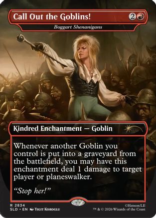 Call Out the Goblins! - Boggart Shenanigans (SLD-2834) - Secret Lair Drop Series