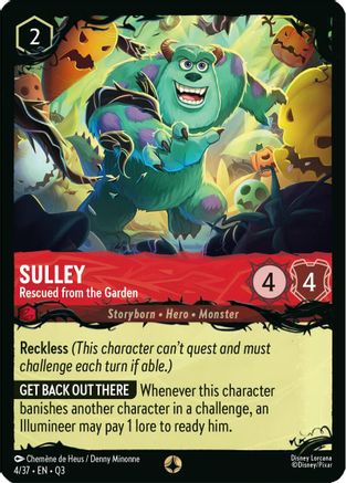Sulley - Rescued from the Garden (4/37) - Illumineers Quest The Great Hunny Rescue
