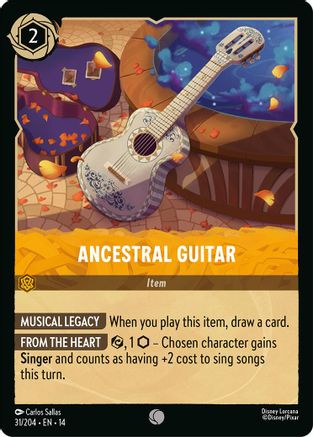 Ancestral Guitar (31/204) - Hyperia City Cold Foil