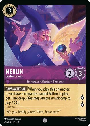 Merlin - Bauble Expert (39/204) - Hyperia City