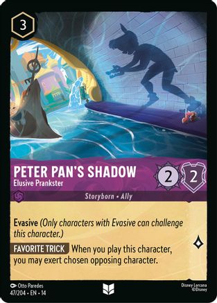 Peter Pan's Shadow - Elusive Prankster (47/204) - Hyperia City
