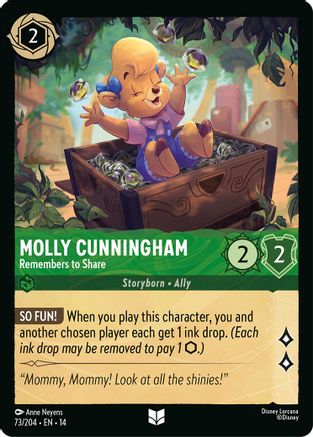 Molly Cunningham - Remembers to Share (73/204) - Hyperia City Cold Foil