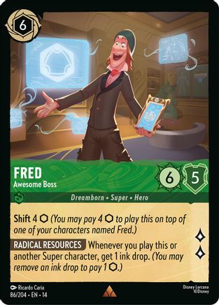 Fred - Awesome Boss (86/204) - Hyperia City