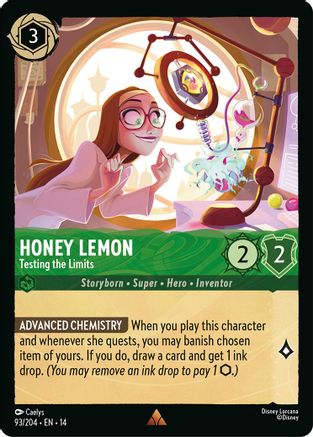 Honey Lemon - Testing the Limits (93/204) - Hyperia City Cold Foil