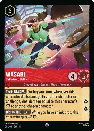 Wasabi - Called into Battle (125/204) - Hyperia City