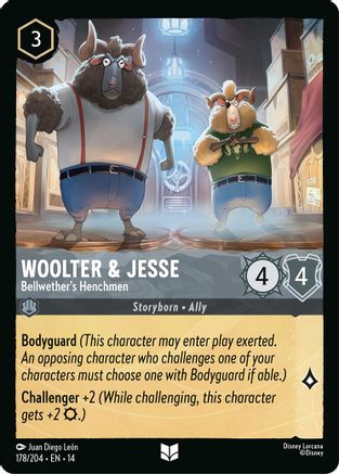 Woolter & Jesse - Bellwether's Henchmen (178/204) - Hyperia City