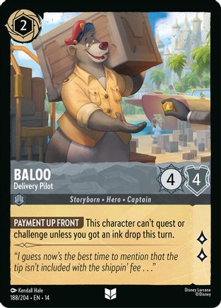 Baloo - Delivery Pilot (188/204) - Hyperia City