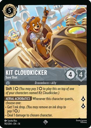Kit Cloudkicker - Sure Shot (192/204) - Hyperia City
