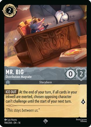 Mr. Big - Distribution Magnate (194/204) - Hyperia City