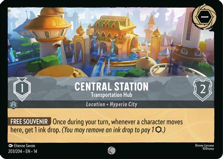 Central Station - Transportation Hub (203/204) - Hyperia City Cold Foil