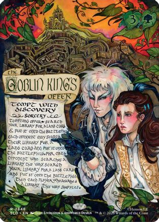 The Goblin King's Offer - Tempt with Discovery (SLD-2848) - Secret Lair Drop Series Foil