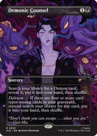 Demonic Counsel (SLD-2830) - Secret Lair Drop Series