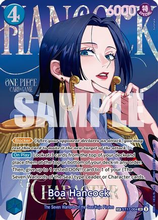Boa Hancock (ST17-004) (SP) (ST17-004) - Extra Booster: One Piece Heroine's Edition Vol. 2 Foil