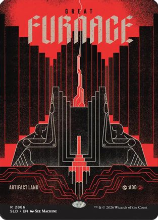 Great Furnace (2886) (SLD-2886) - Secret Lair Drop Series Foil