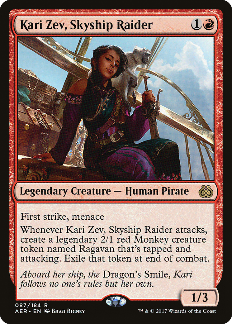Kari Zev, Skyship Raider (AER-087) - Aether Revolt