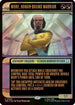 Worf, Honor-Bound Warrior (Showcase) (0524) (Surge Foil) (TRK-524) - Star Trek Foil