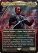 Worf, Defiant Commander (Borderless) (Surge Foil) (TRC-008) - Commander: Star Trek Foil