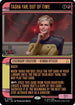 Tasha Yar, Out of Time (Showcase) (TRK-384) - Star Trek Foil