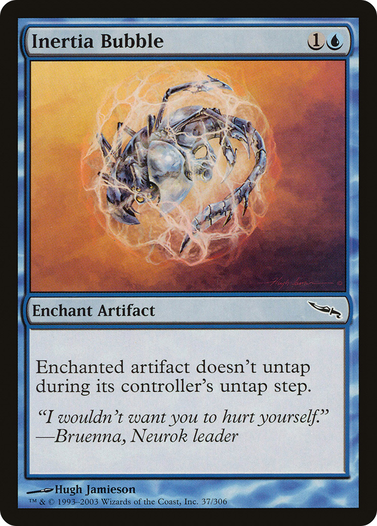 Inertia Bubble (MRD-037) - Mirrodin Foil