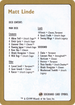 Matt Linde Decklist (WCD-ML0B) - World Championship Decks 1999