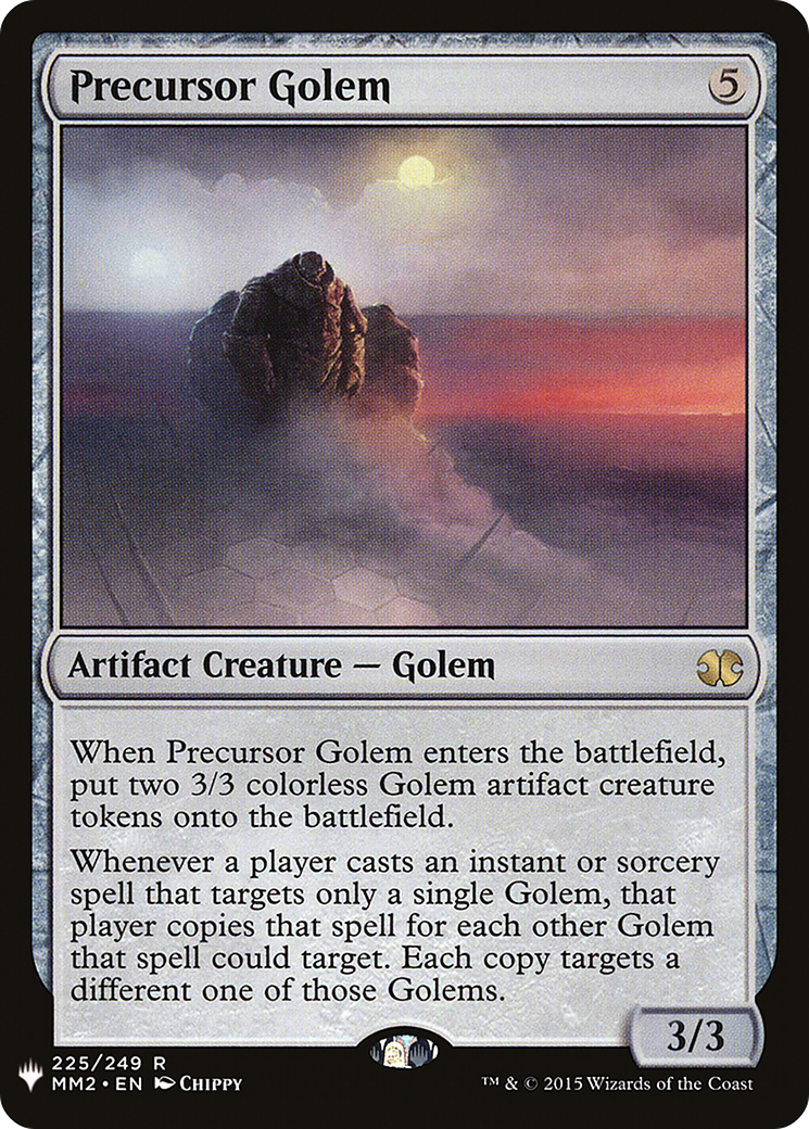 Precursor Golem (LIST-225/249) - The List