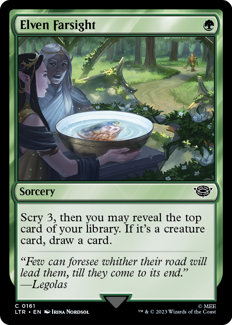 Elven Farsight (LTR-161) - The Lord of the Rings: Tales of Middle-earth Foil