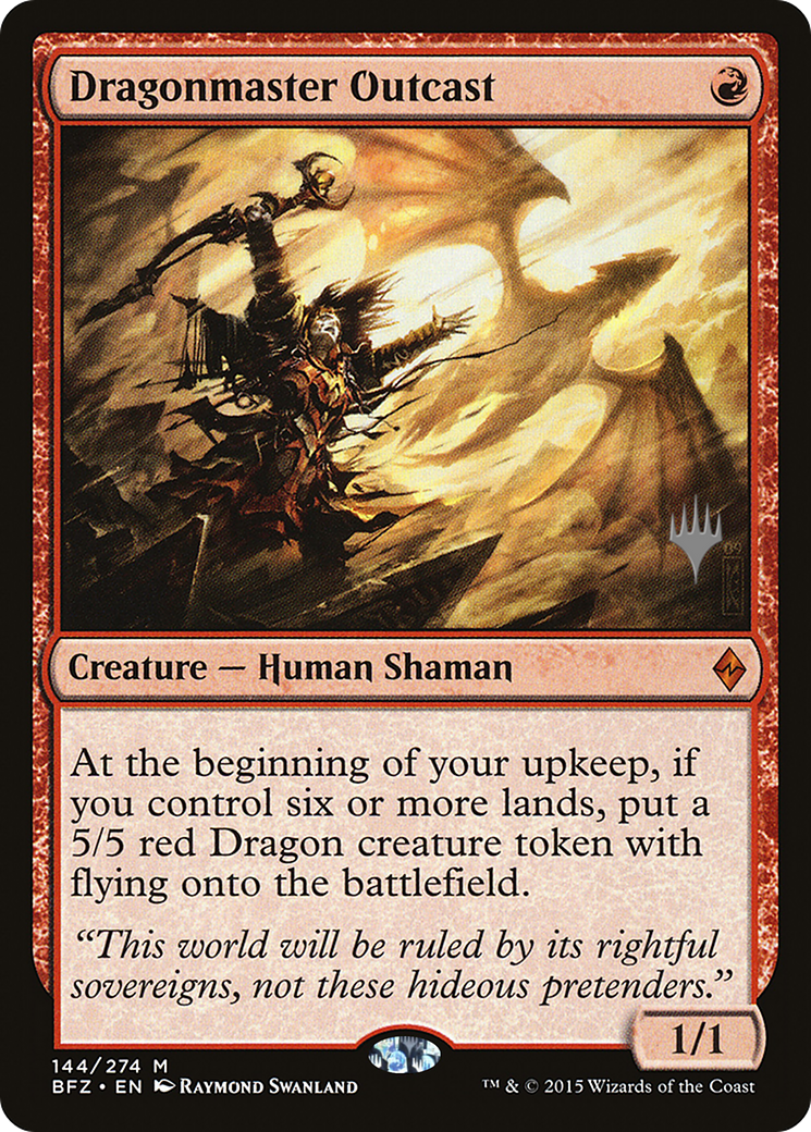 Dragonmaster Outcast (PPM21-144) - Battle for Zendikar Promos