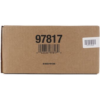 2021-22 Upper Deck Credentials Hockey 20 Box Hobby Case