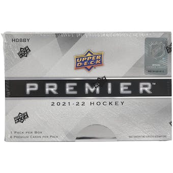 2021-22 Upper Deck Premier Hockey Hobby Box | Eastridge Sports Cards
