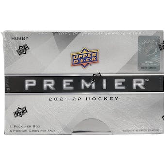 2021-22 Upper Deck Premier Hockey Hobby Box