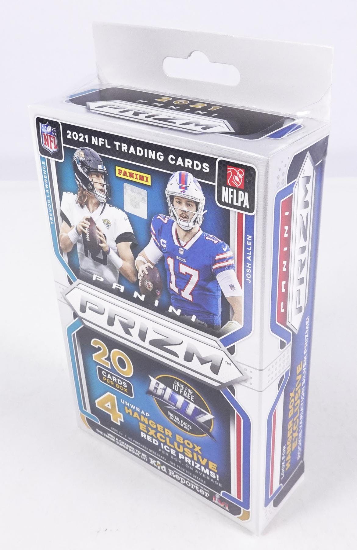 2021 Panini Prizm Football Hanger Box (Red Ice Prizms)