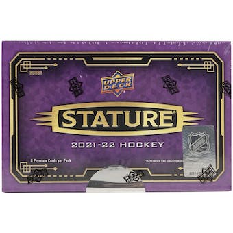 2021-22 Upper Deck Stature Hockey Hobby Box | Eastridge Sports Cards