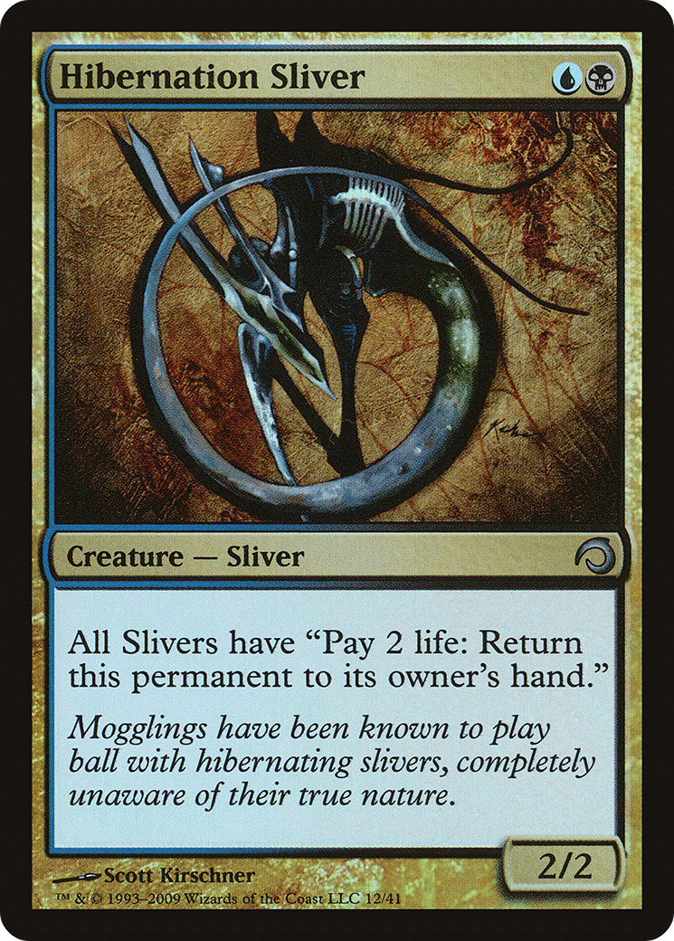 Hibernation Sliver (PDS-012) - Premium Deck Series: Slivers Foil