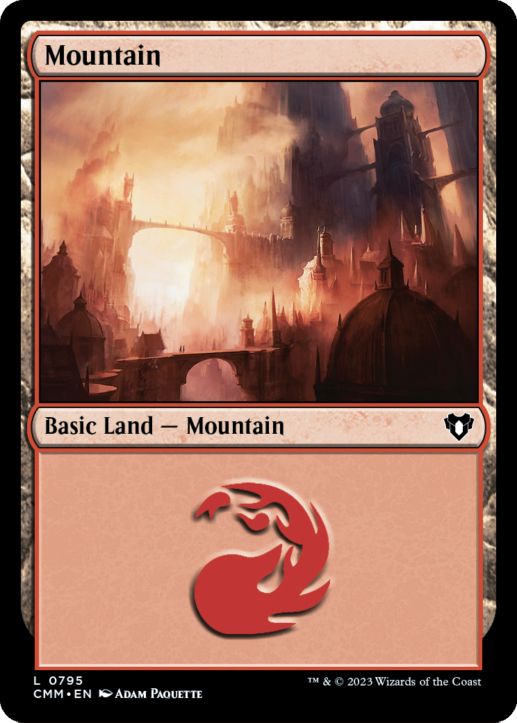 Mountain (0795) (CMM-795) - Commander Masters