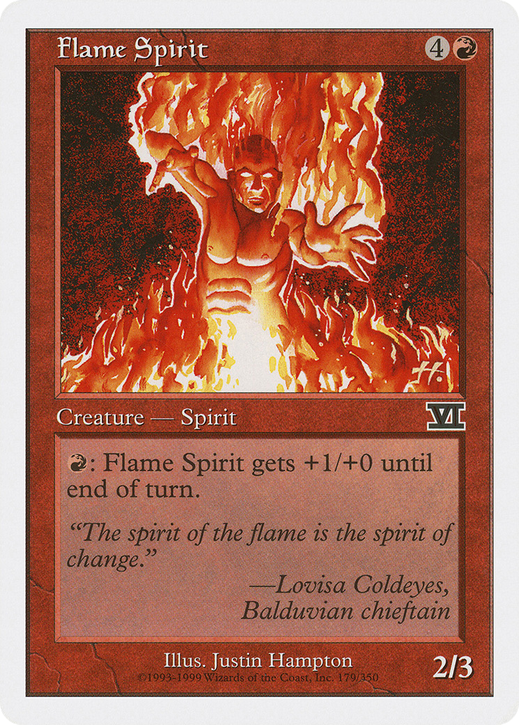 Flame Spirit (6ED-179) - Classic Sixth Edition