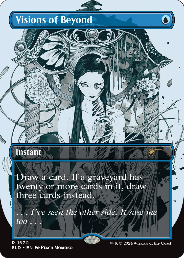 Visions of Beyond (SLD-1670) - Secret Lair Drop (Borderless)
