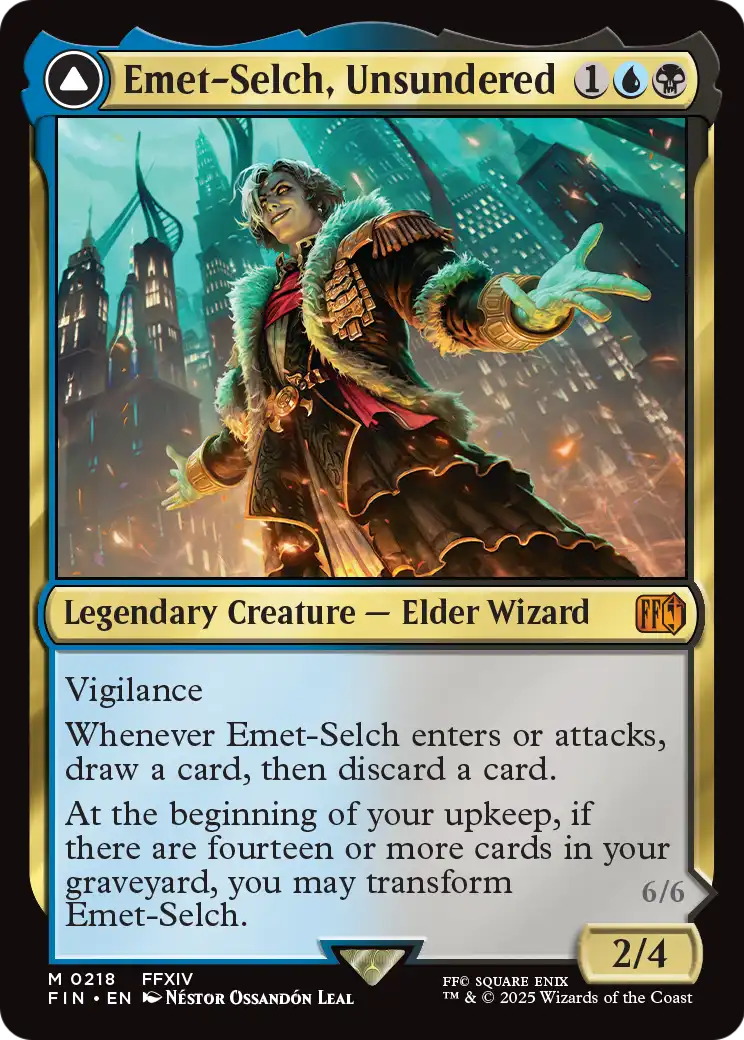Emet-Selch, Unsundered (FIN-218) - FINAL FANTASY Foil