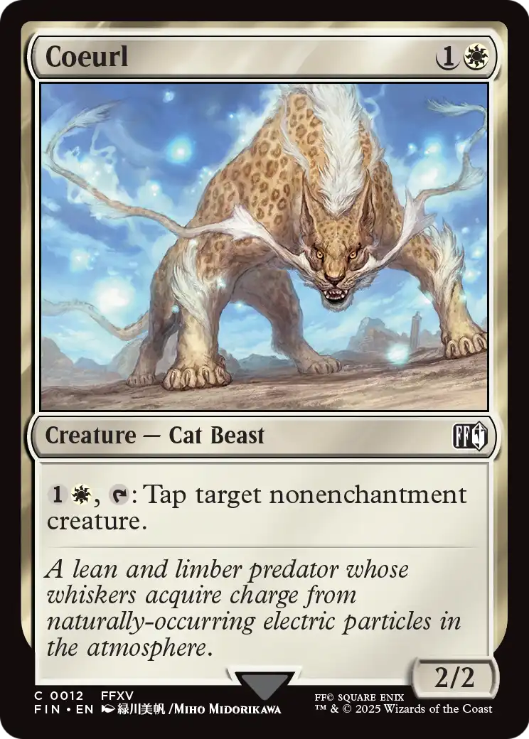 Coeurl (FIN-012) - FINAL FANTASY Foil