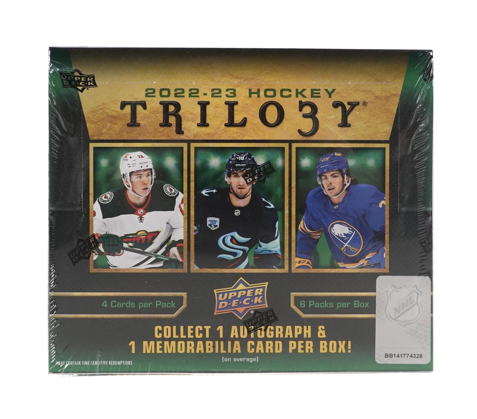 2022-23 Upper Deck Trilogy Hockey Hobby Case