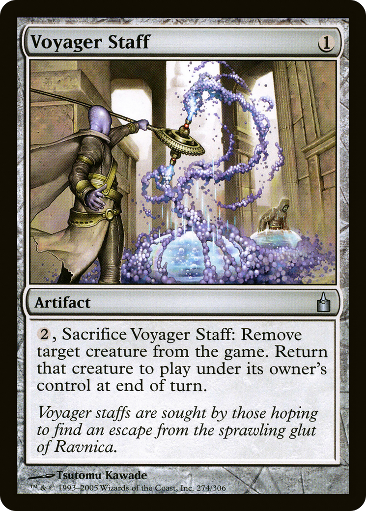 Voyager Staff (RAV-274) - Ravnica: City of Guilds