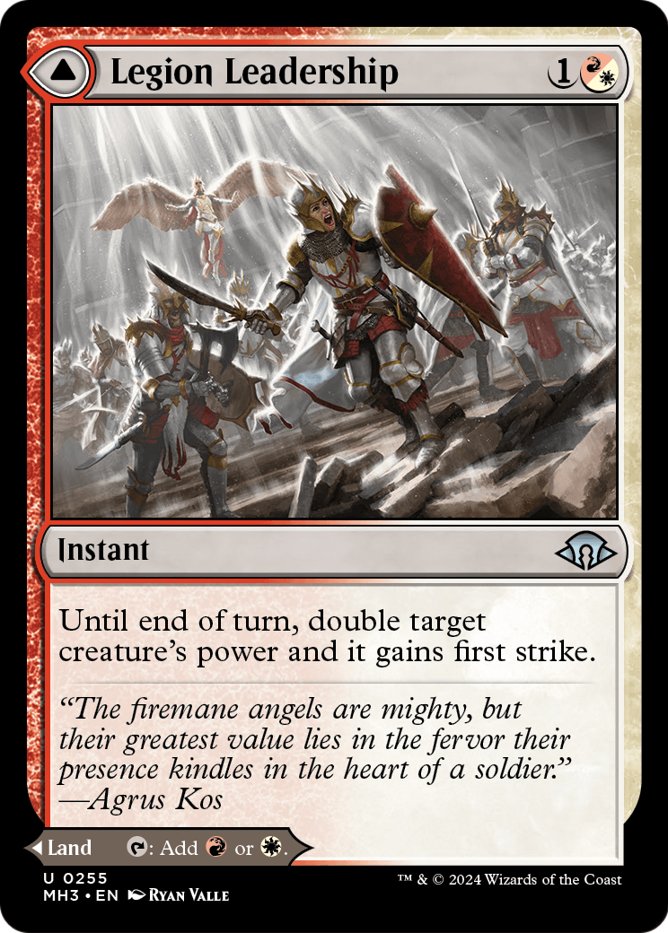 Legion Leadership (MH3-255) - Modern Horizons 3 Foil