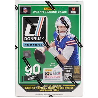 2022 Panini Donruss Football Blaster Box | Eastridge Sports Cards