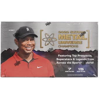2022 Upper Deck Skybox Metal Universe Champions Hobby Box