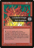 Wall of Fire (4BB-) - Fourth Edition Foreign Black Border