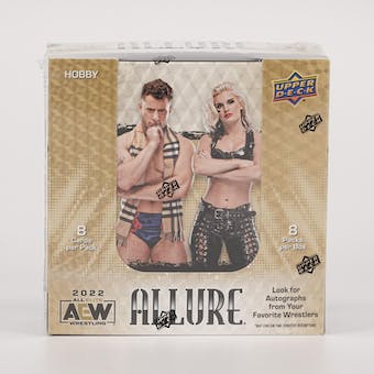 2022 Upper Deck AEW Allure Hobby Box | Eastridge Sports Cards