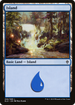 Island (256) (ELD-256) - Throne of Eldraine Foil