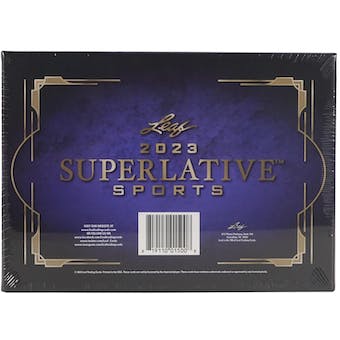 2023 Leaf Superlative Sports Hobby Box | Eastridge Sports Cards