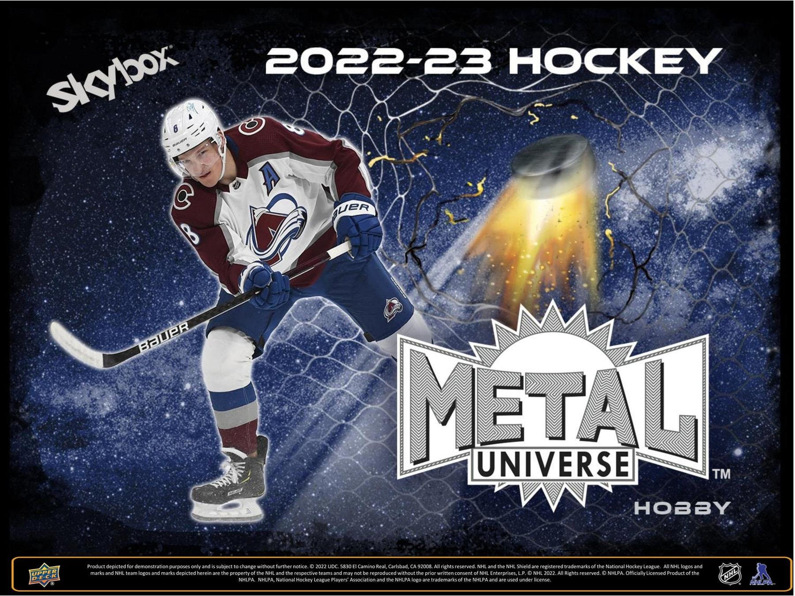 2022-23 Upper Deck Metal Universe Hockey Hobby Case